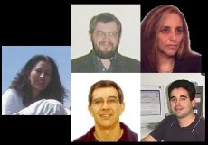 Fotos de: Emmanuelle Gutirrez, Claudio Segovia, Graciela Caplan, Carlos Benavidez y Rafael Romero; encargados de coordinar los talleres durante las VIII Jornadas SIDAR.
